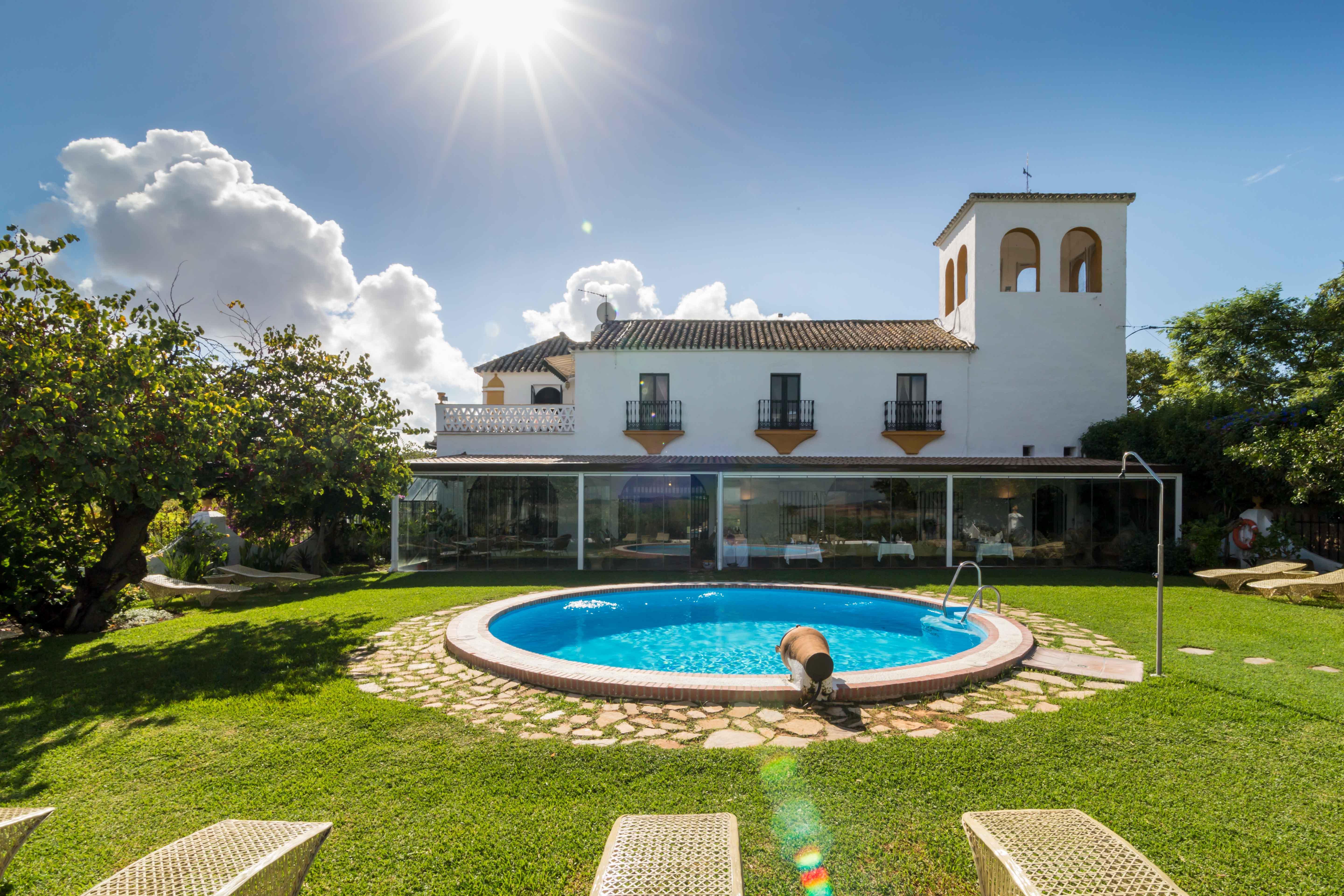 Hotel Hacienda El Santiscal Adults Only Arcos de la Frontera Exterior foto